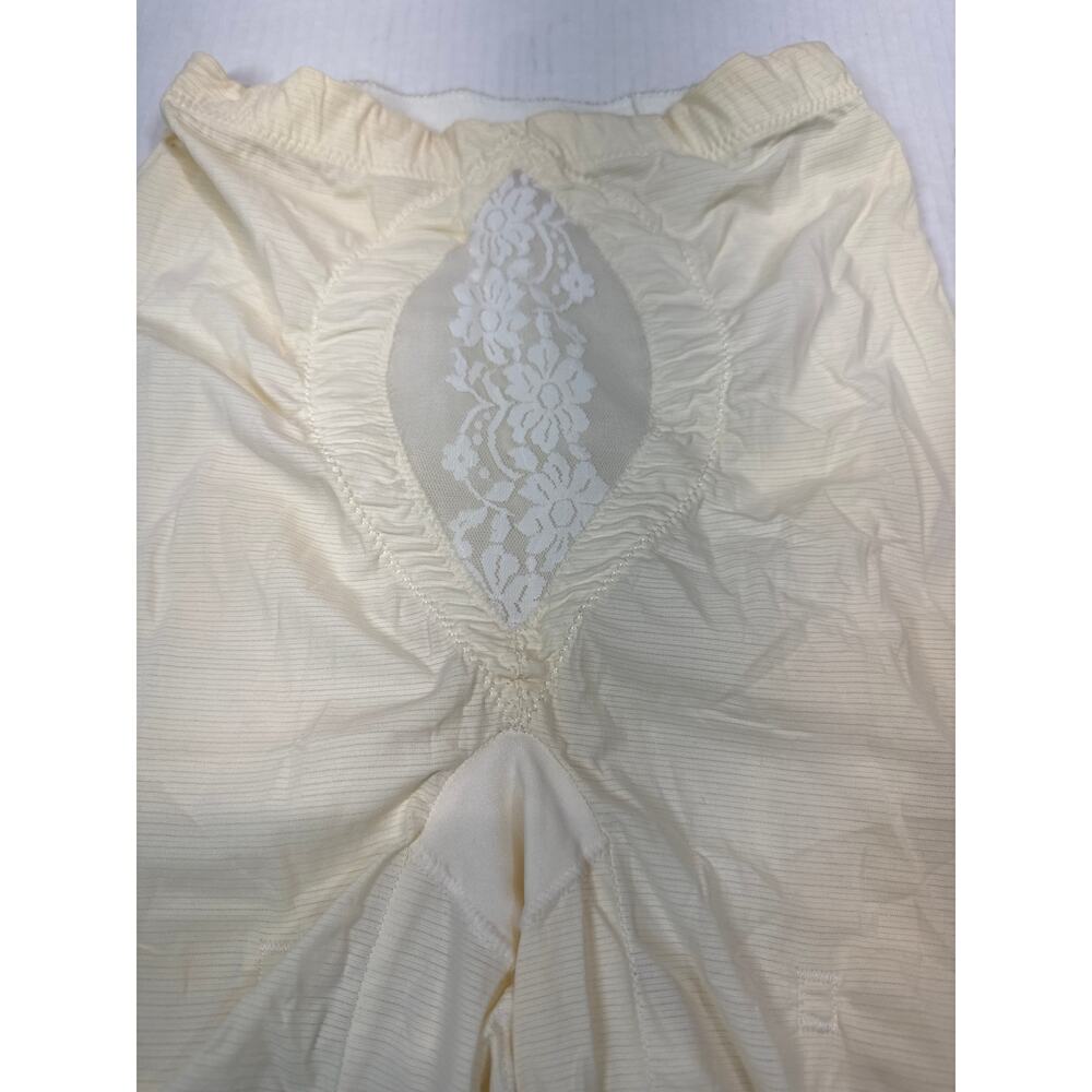 Sears Best Women’s Beige Panty Girdle‎ Lace Panel And Trim Shapewear Size Medium